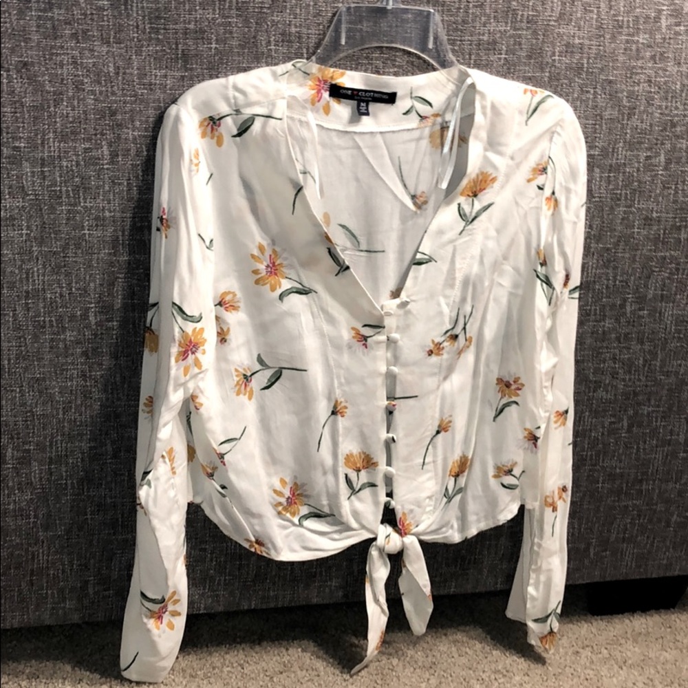 Floral blouse